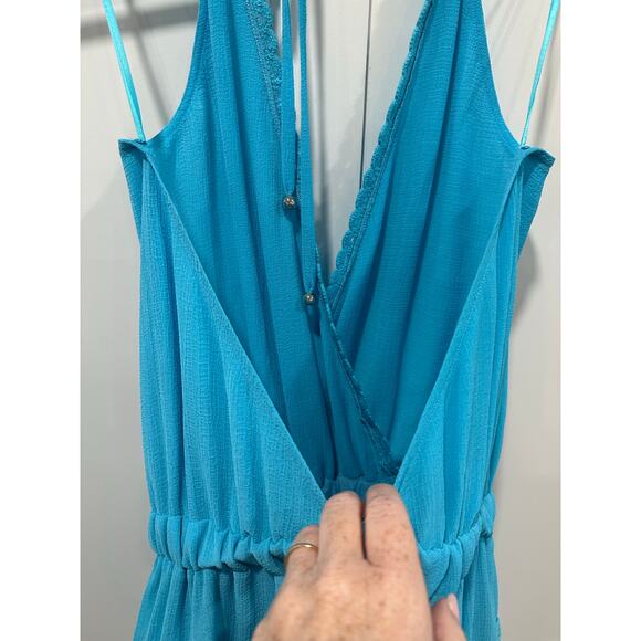 Ramy Brook Marla Open Back Halter Dress Size S - Picture 8 of 8